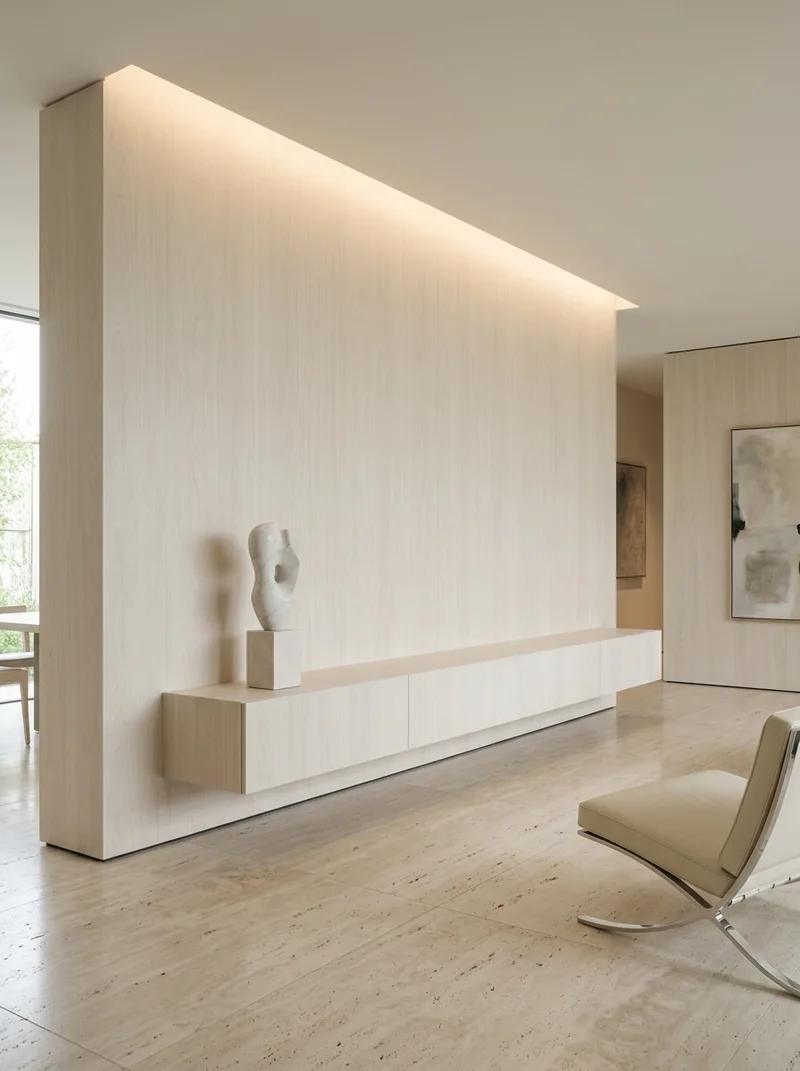 R242-17 foil in large-scale commercial interior wall paneling